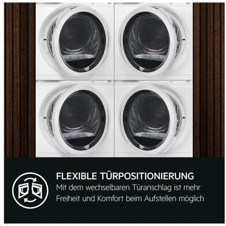 Immagine prodotto AEG TR7T60680 Wärmepumpentrockner 8,0 kg / A+++ 916900044 (8 kg, A destra)