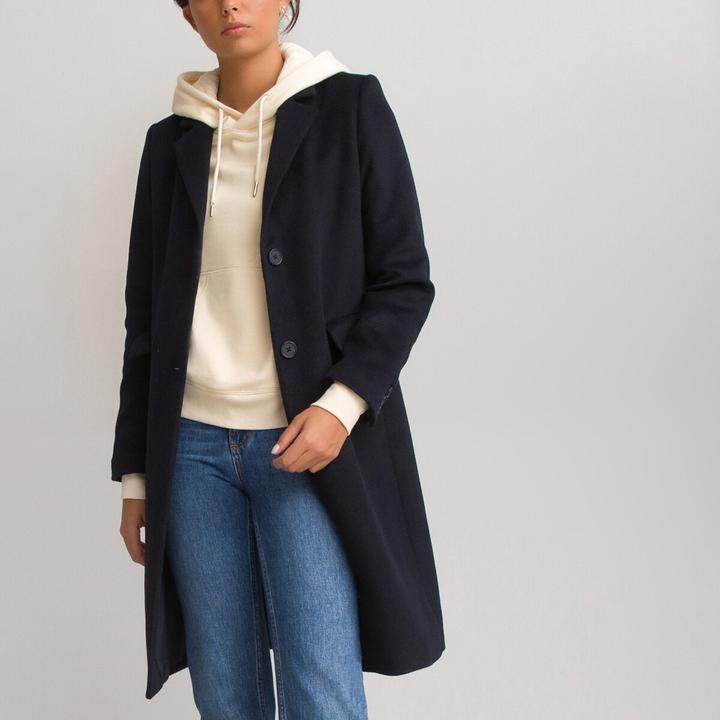 Actual product image La Redoute Collections Coat with button fastening