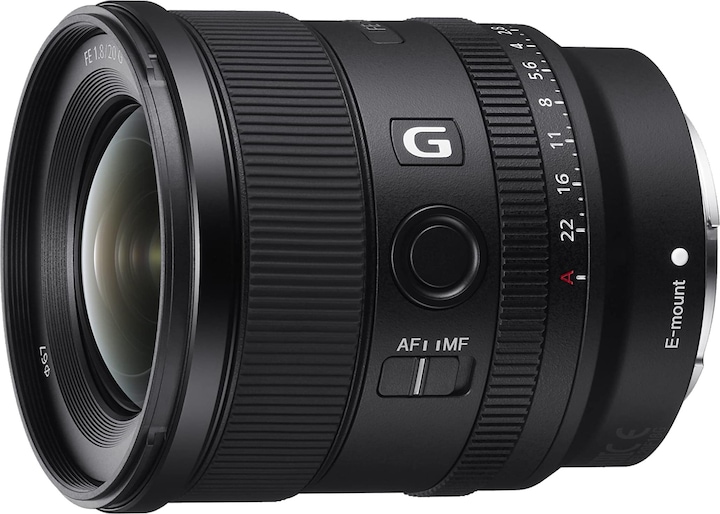 Sony FE 20mm f/1.8 G (Sony E, full size)