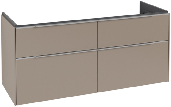 Produktbild Villeroy & Boch Subway 3.0, Waschbeckenunterschrank, 1272x576x478 mm, 4 Auszüge, C60202