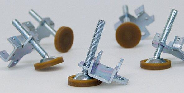 Stauffer Isolamento acustico supporto regolabile per zoccolo (50 pz.)