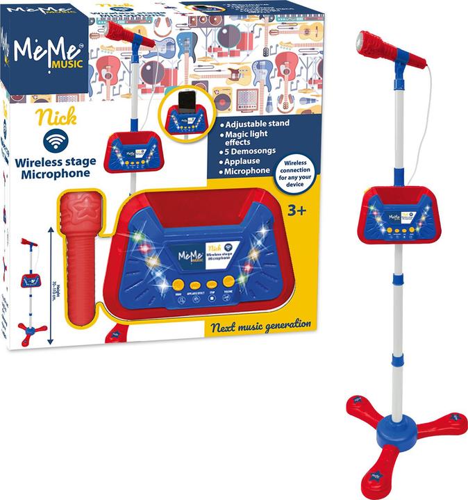 MeMe Music Nick Wireless Toy Microphone