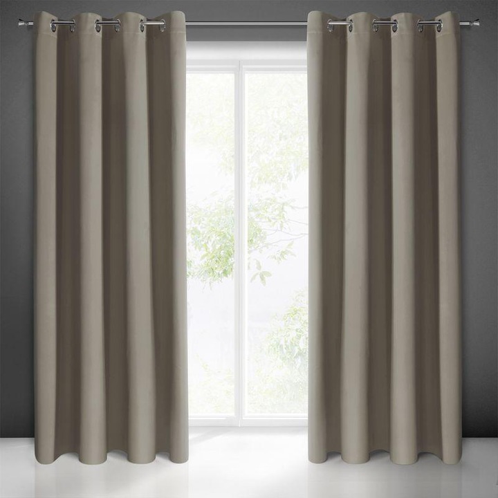 Actual product image Eurofirany ZAS / LOGAN / CAPU 135X250 TRANS (135 x 250 cm)
