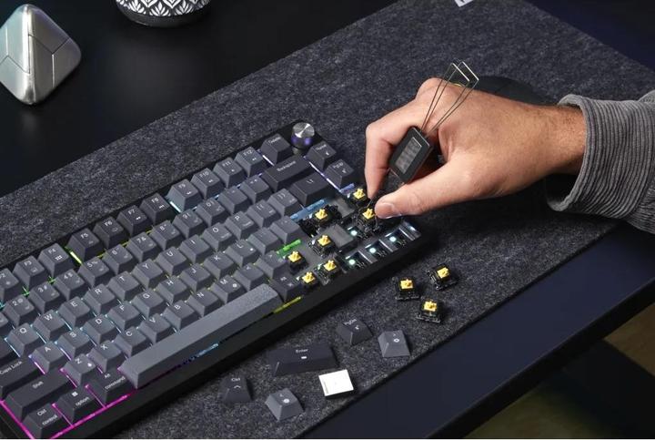Actual product image Corsair Klaviatūra K65 Plus Belaidė mechaninė KB (Eng. Int., Wireless)