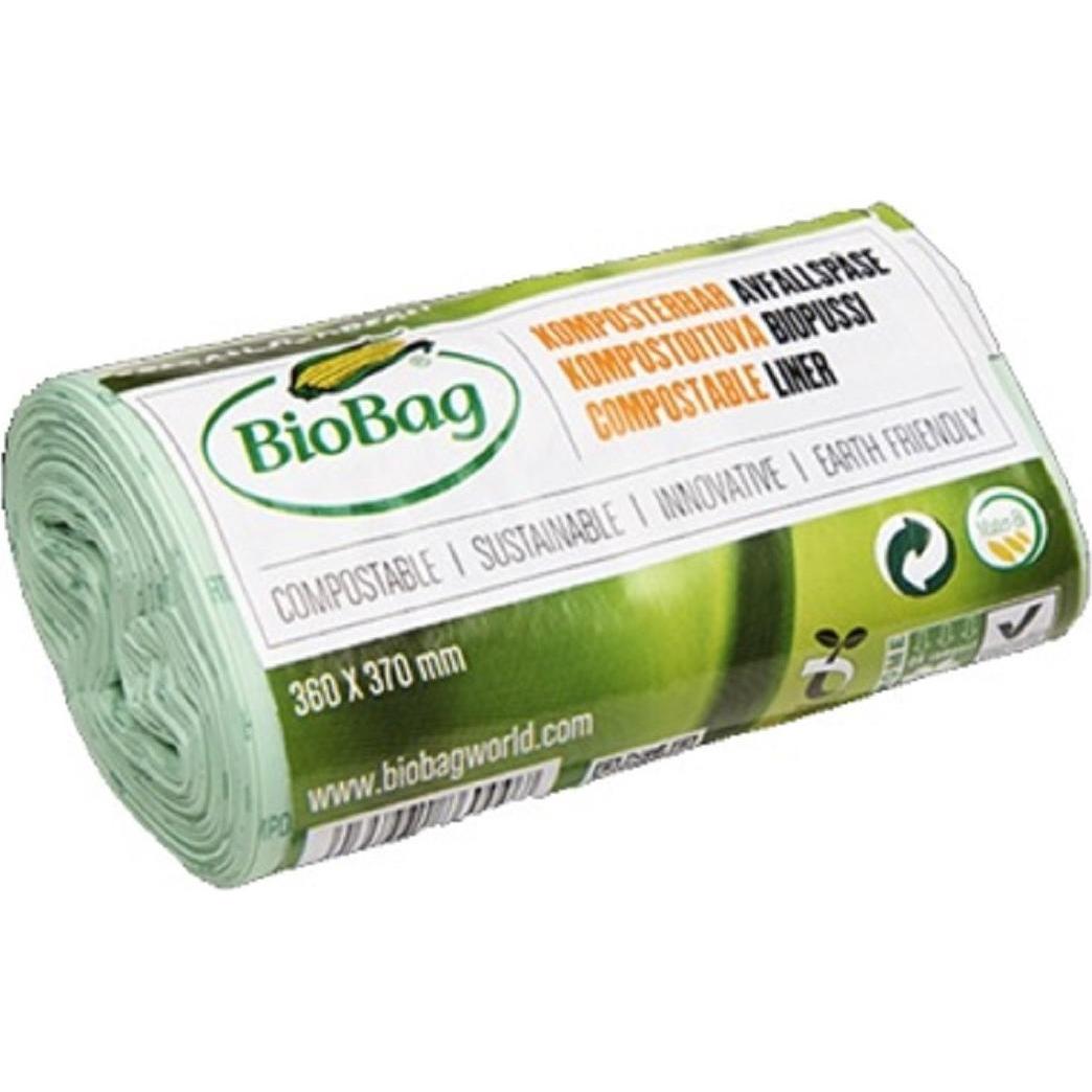 Biobag International Sacchetti per i rifiuti, Sacchetti spazzatura, Verde