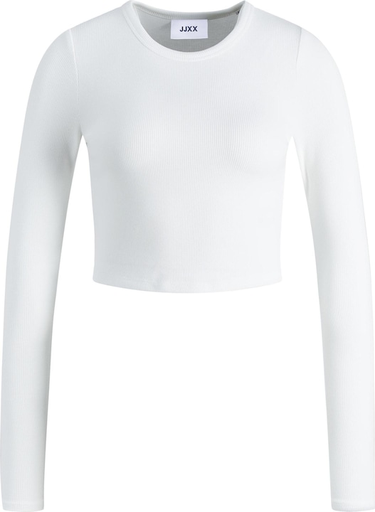 JJXX Geripptes Crop Langarmshirt