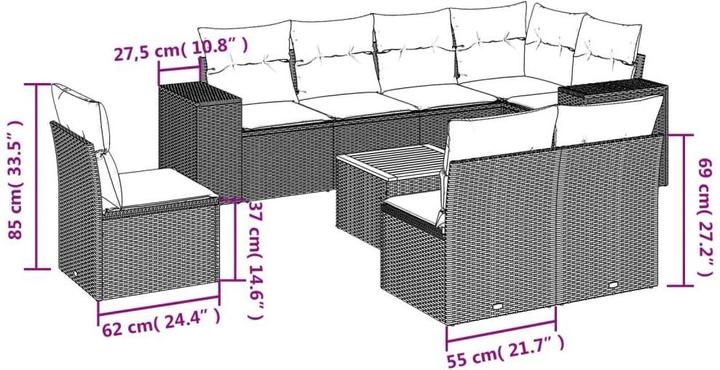 Produktbild vidaXL Anaïs