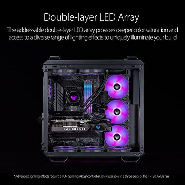 Produktbild ASUS TUF Gaming TF120 ARGB 3er Pack (120 mm, 3 x)