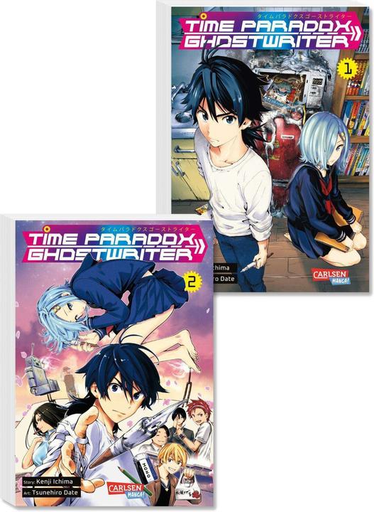 Actual product image Time Paradox Ghostwriter Komplettpack 1-2 (German, Kenji Ichima, Sascha Mandler, Tsunehiro Date, 2024)