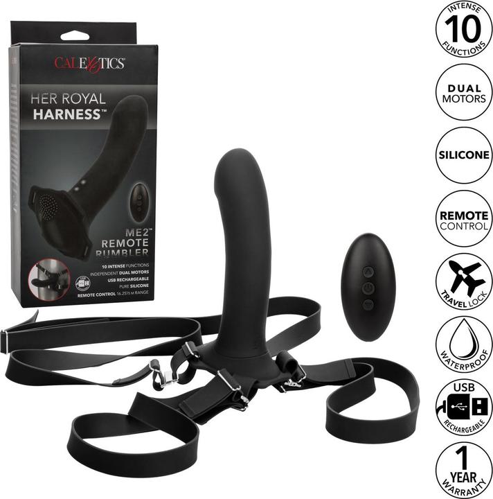 Produktbild CalExotics Her Royal Harness™ Me2™ Remote Rumbler