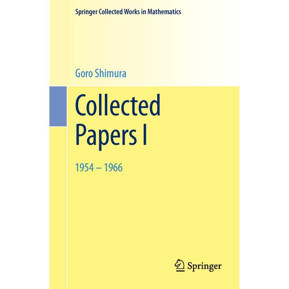 Collected Papers I, Fachbücher von Goro Shimura
