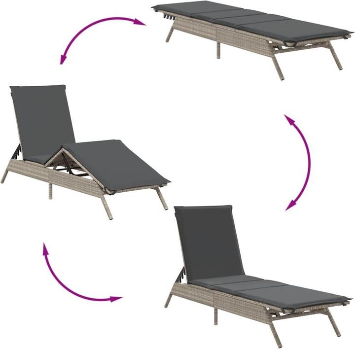 Immagine prodotto vidaXL Sonnenliege (200 cm)
