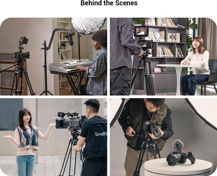 Immagine prodotto SmallRig AD-01 supporto per testa fluida ad alte prestazioni (Metallo)