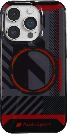 Produktbild Audi IML Sport MagSafe Case iPhone 14 Pro Max 6.7" czarny/black hardcase AU-IMLMIP14PM-RSQ/D2-BK