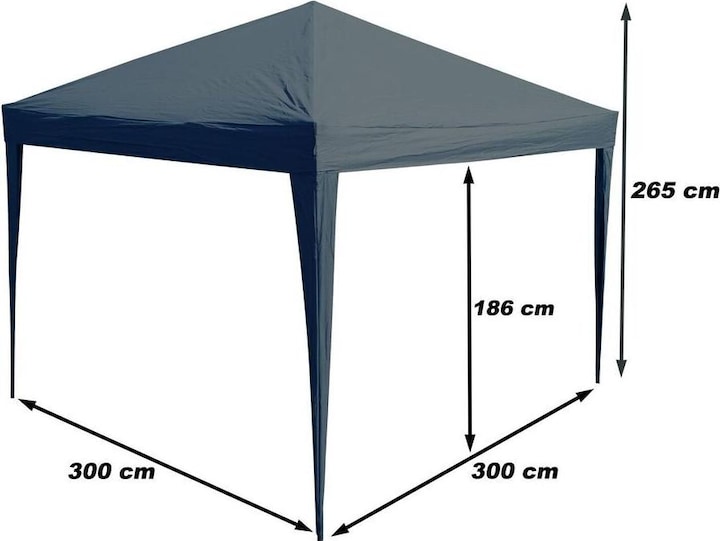 Actual product image Folding pavilion (300 cm, 300 cm)