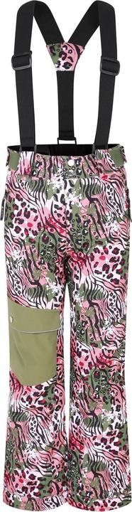 Actual product image Dare2b Childrens/Kids Pow Leopard Print Ski Trousers (128)
