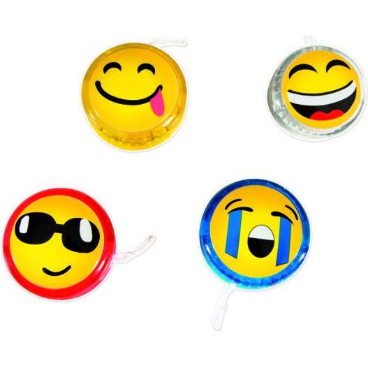 Rs Toys Emoticon Yoyo Dsp 12 Pz C.Luce Disegni Assortiti