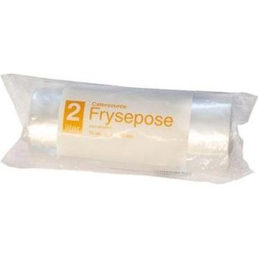 Multi Frysepose Catersource 2 ltr 150x350 mm med Skrivefelt LDPE,75 stk/rl - (75 stk.), Abfallsack