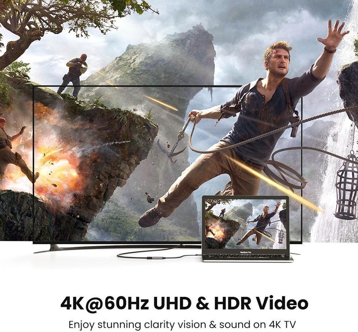 Image du produit Ugreen Adaptateur USB-C vers HDMI (USB-C, 10 cm)
