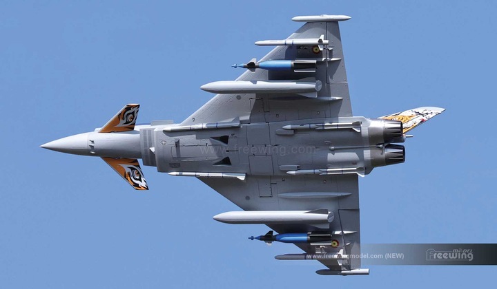 Actual product image Freewing Eurofighter Typhoon PNP 6S Jet EDF (Jet)