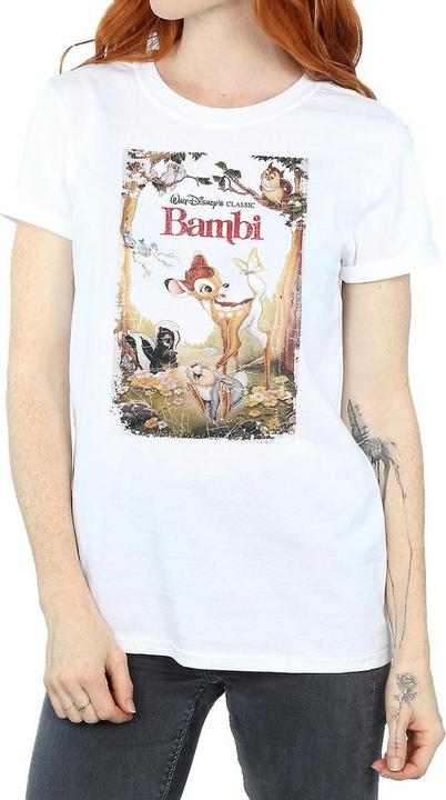 Immagine prodotto Maglietta Boyfriend in cotone Poster Donna/Ladies (S)