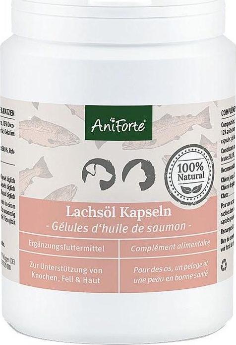 Image du produit AniForte Huile de saumon en gélules (Adulte, 1 pcs)