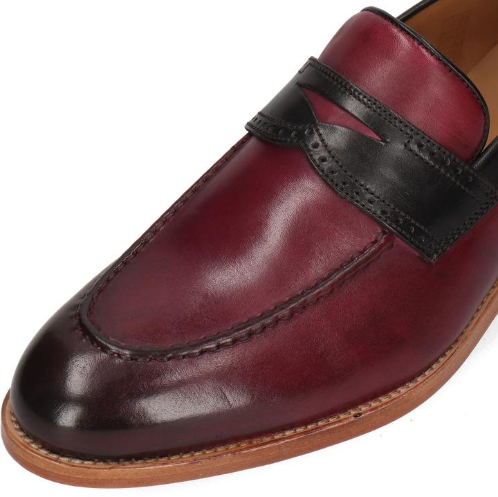 Image du produit Melvin & Hamilton loafers heren ted 1, rood, 41 EU (41)