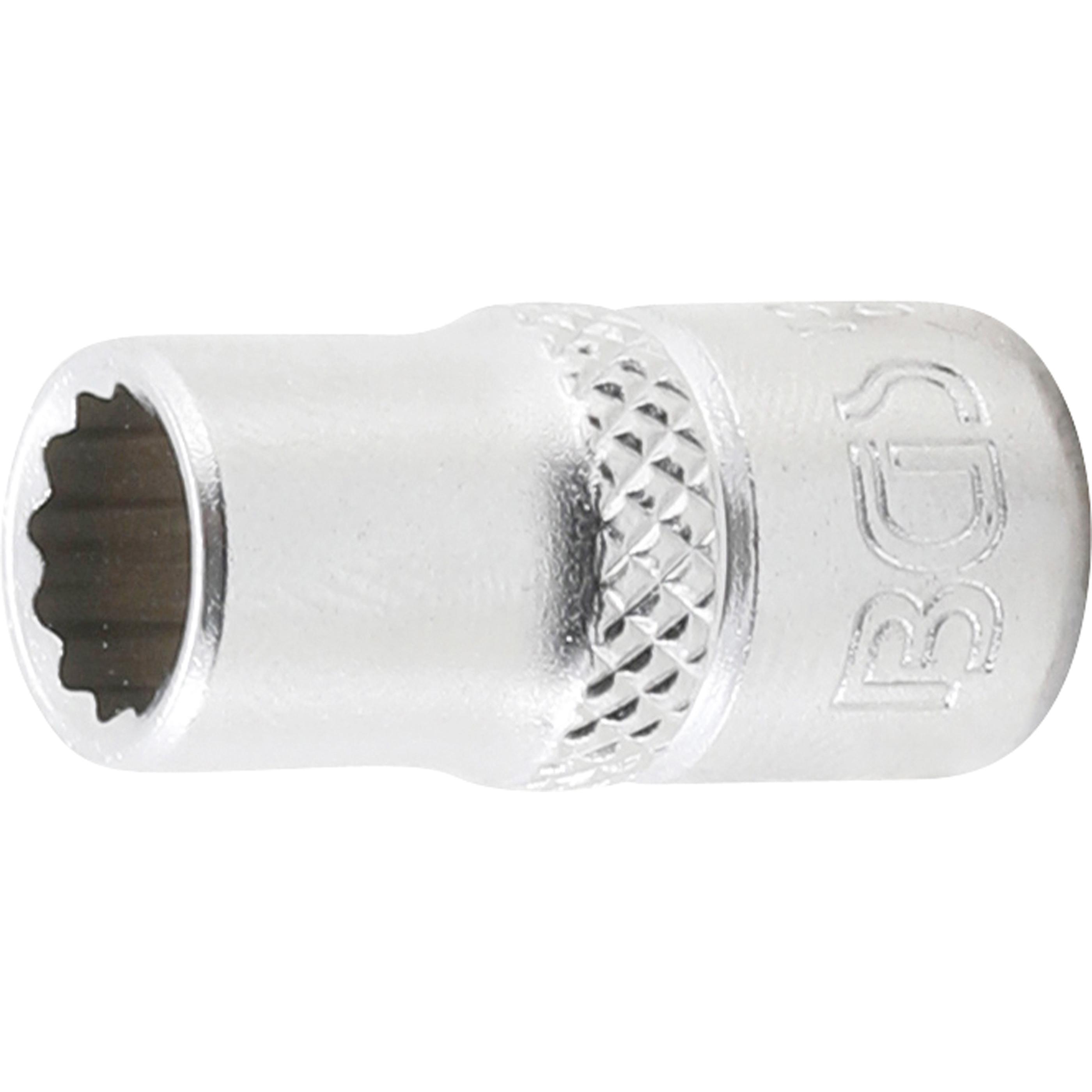 BGS, Steckschlüssel + Stecknuss, Steckschlüssel-Einsatz Zwölfkant Antrieb Innenvierkant 6,3 mm (1/4") SW 9/32" (9/32")