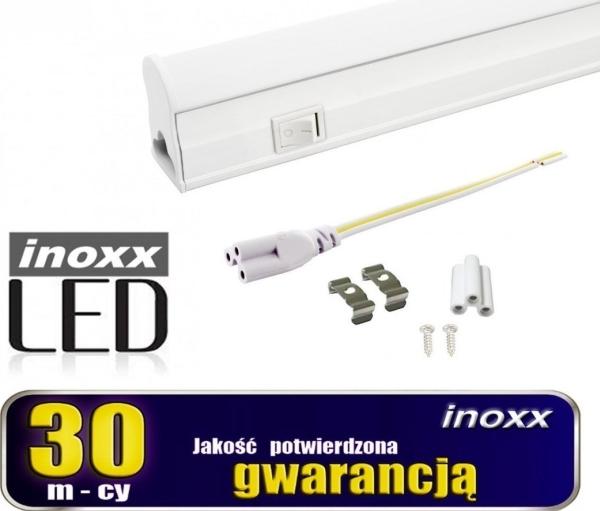 Image du produit Nvox Tube fluorescent linéaire à LED T5 120 cm 18 W On/Off Neutre 4000 K luminaire en saillie intégré (1000 lm)
