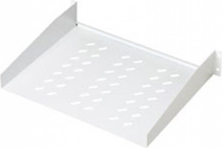 Actual product image Digitus shelf 48,3cm 19inch for network cabinet RAL7035 grey 483x550x88mm incl. mounting material