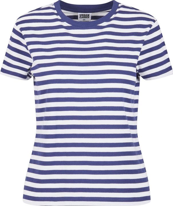 Produktbild Urban Classics Ladies Regular Striped Tee - 142653 (M)