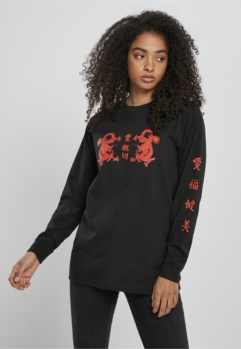 Produktbild Merchcode Ladies Chinese Letters Longsleeve (XS)