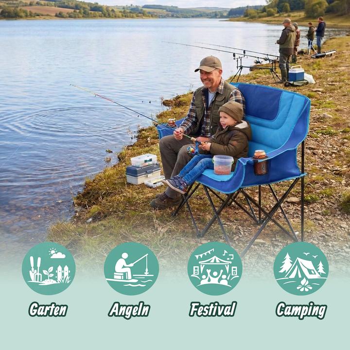 Produktbild Relaxdays Camping-Bank