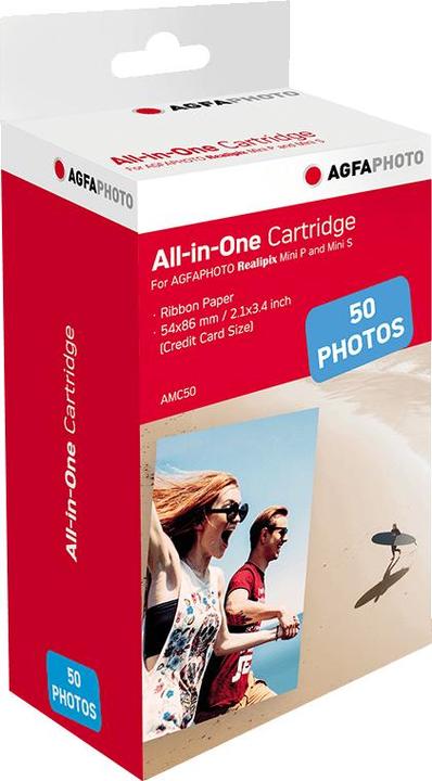 AGFAPHOTO AMC 50 - 50 sheets 2.1 x3.4 (53 x 86 mm, 5 x)