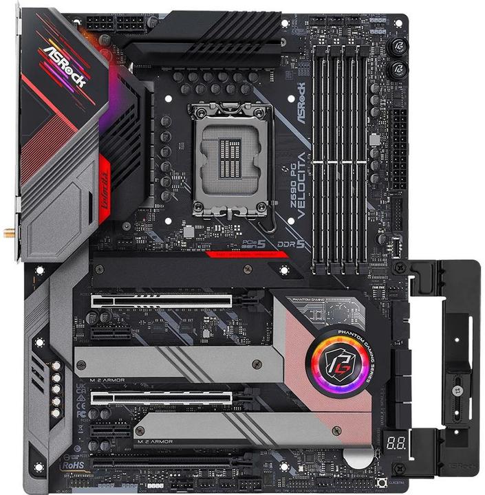 Produktbild AsRock Z690 PG Velocita (LGA 1700, Intel Z690 (DDR5), ATX)
