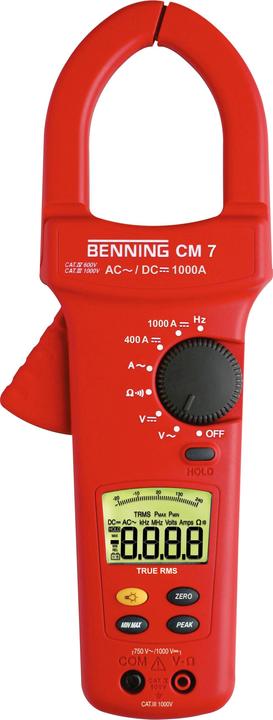 Produktbild Benning Stromzange, Hand-Multimeter di (CAT IV 600V)