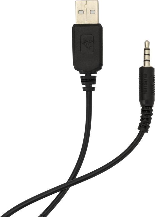 Actual product image White Shark GH-2342 Firefly black (Cable)