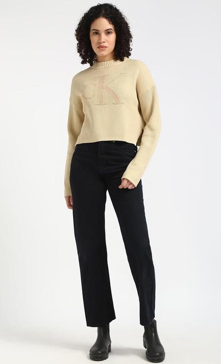 Produktbild Calvin Klein Jeans Logo-Intarsia-Regular-Pullover (XL)