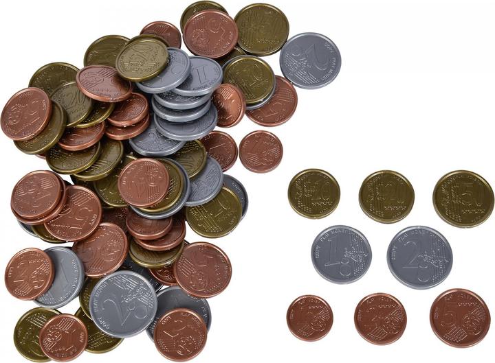 Produktbild Noris Euro Spielgeld Münzen