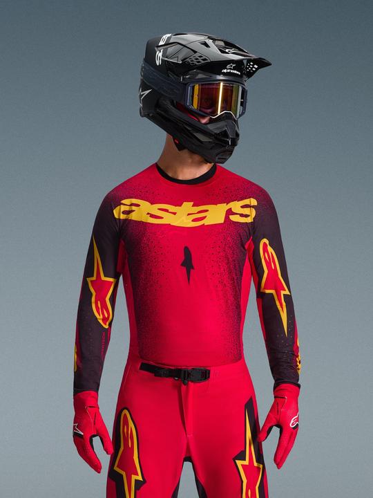 Immagine prodotto Alpinestars Jersey Supertech Scenz Red (L)