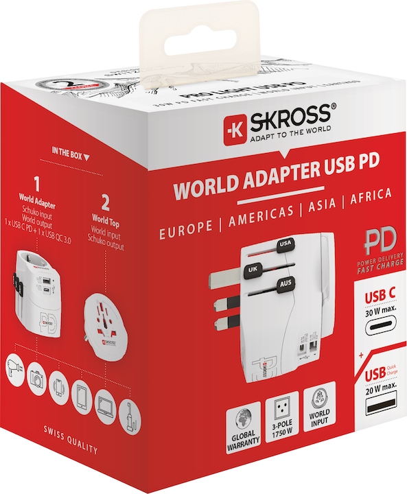 Immagine prodotto Skross PRO Light USB AC30PD