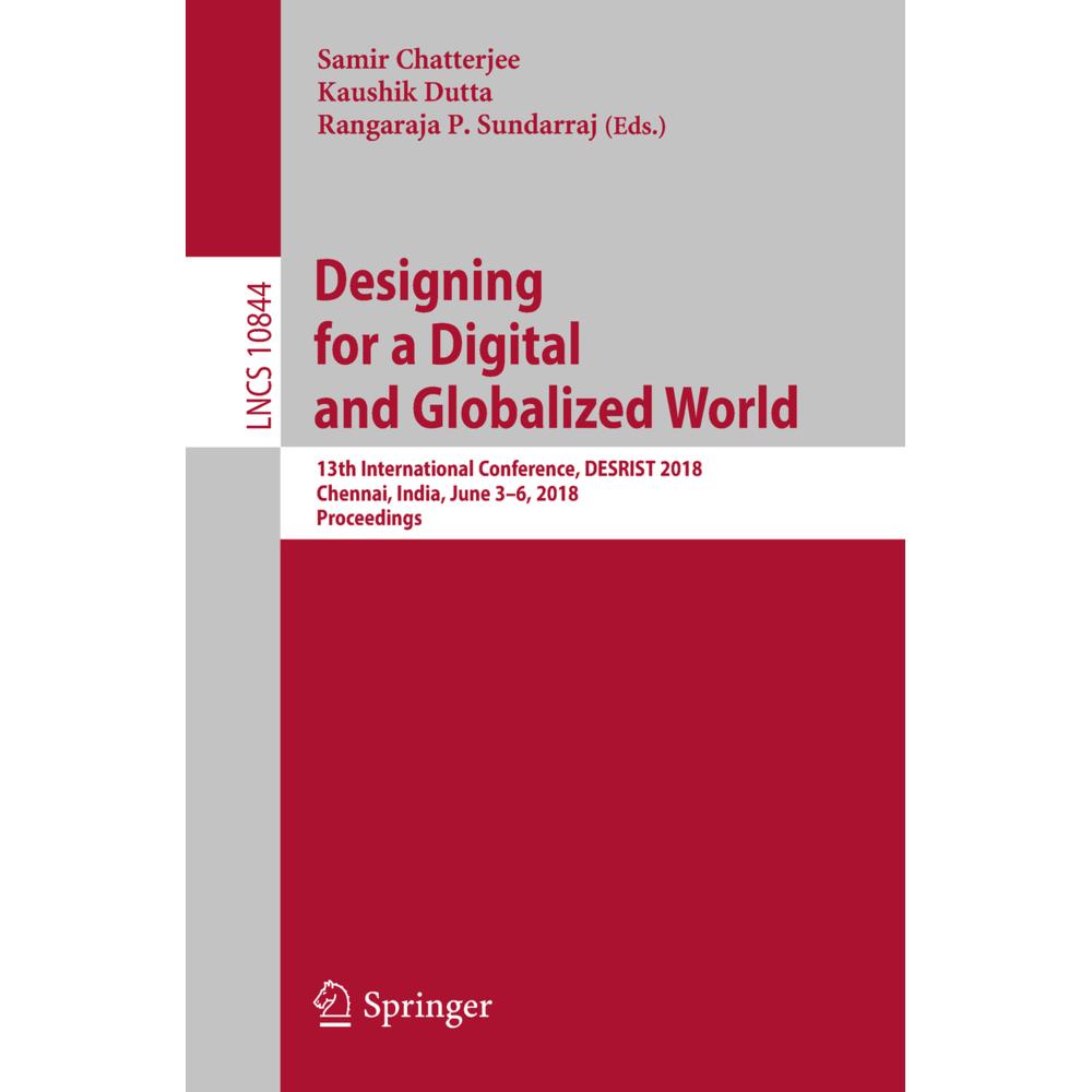 Designing for a Digital and Globalized World, Fachbücher von Kaushik Dutta, Samir Chatterjee, Rangaraja P. Sundarraj