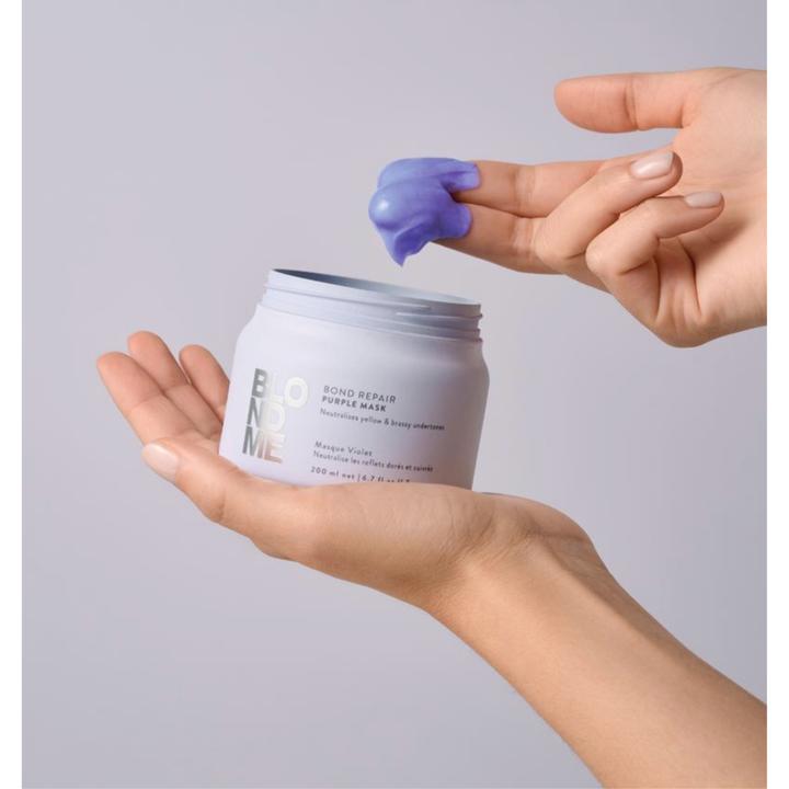 Actual product image Schwarzkopf Professional BLONDME Bond Repair Lila Maske (200 ml)