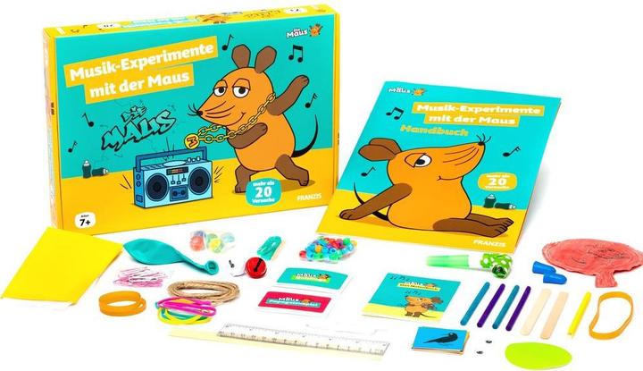 Actual product image Franzis Music experiments with the mouse German