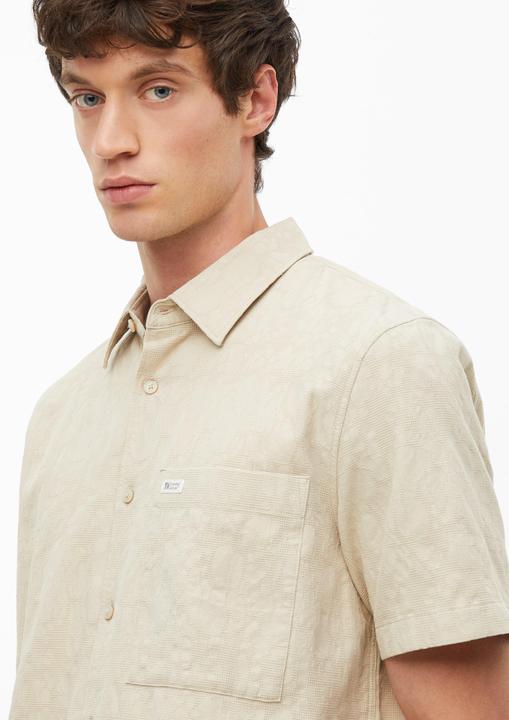 Immagine prodotto s.Oliver Relaxed Fit: Strukturiertes Baumwollhemd mit Brusttasche (S)