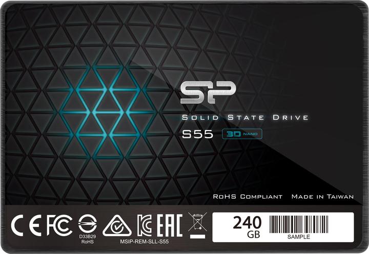 Actual product image Silicon Power Slim S55 (240 GB, 2.5")