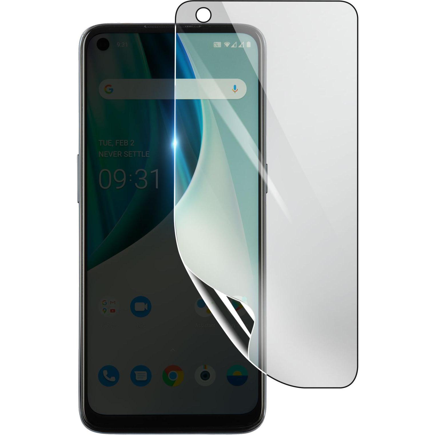 3MK Hydrogel Bildschirmfolie für Oneplus Nord N100 (1 Stück, OnePlus Nord N100), Smartphone Schutzfolie, Transparent