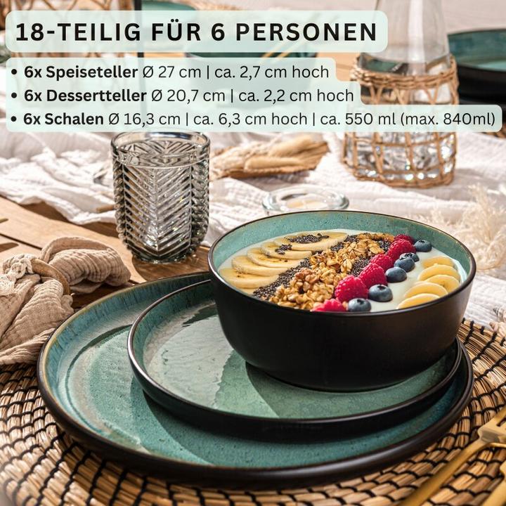 Produktbild Sänger Geschirr Tafelservice Fiji (18 Stück)