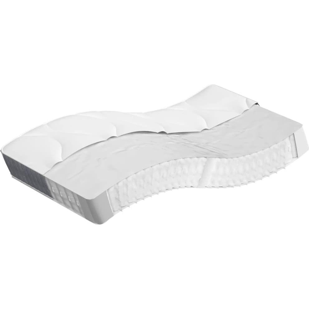 VidaXL, Matratze, Kindermatratze Taschenfederkern Mittel 80 x 160 cm (80 x 160 cm, Federkern)