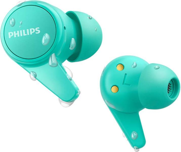 Actual product image Philips 1000 series TAT1207BL/00 headphones/headset In-ear Bluetooth Blue (ANC, 6 h, Wireless)
